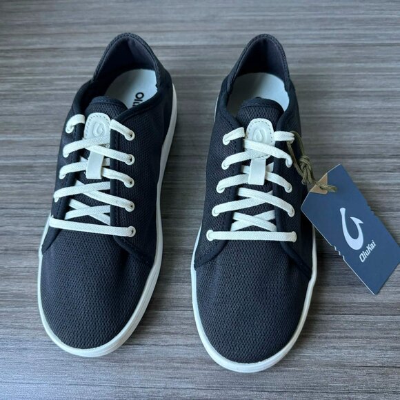 Olukai Pehuea li Mesh Sneakers Women's Size 9 $100 in Black - Picture 4 of 9